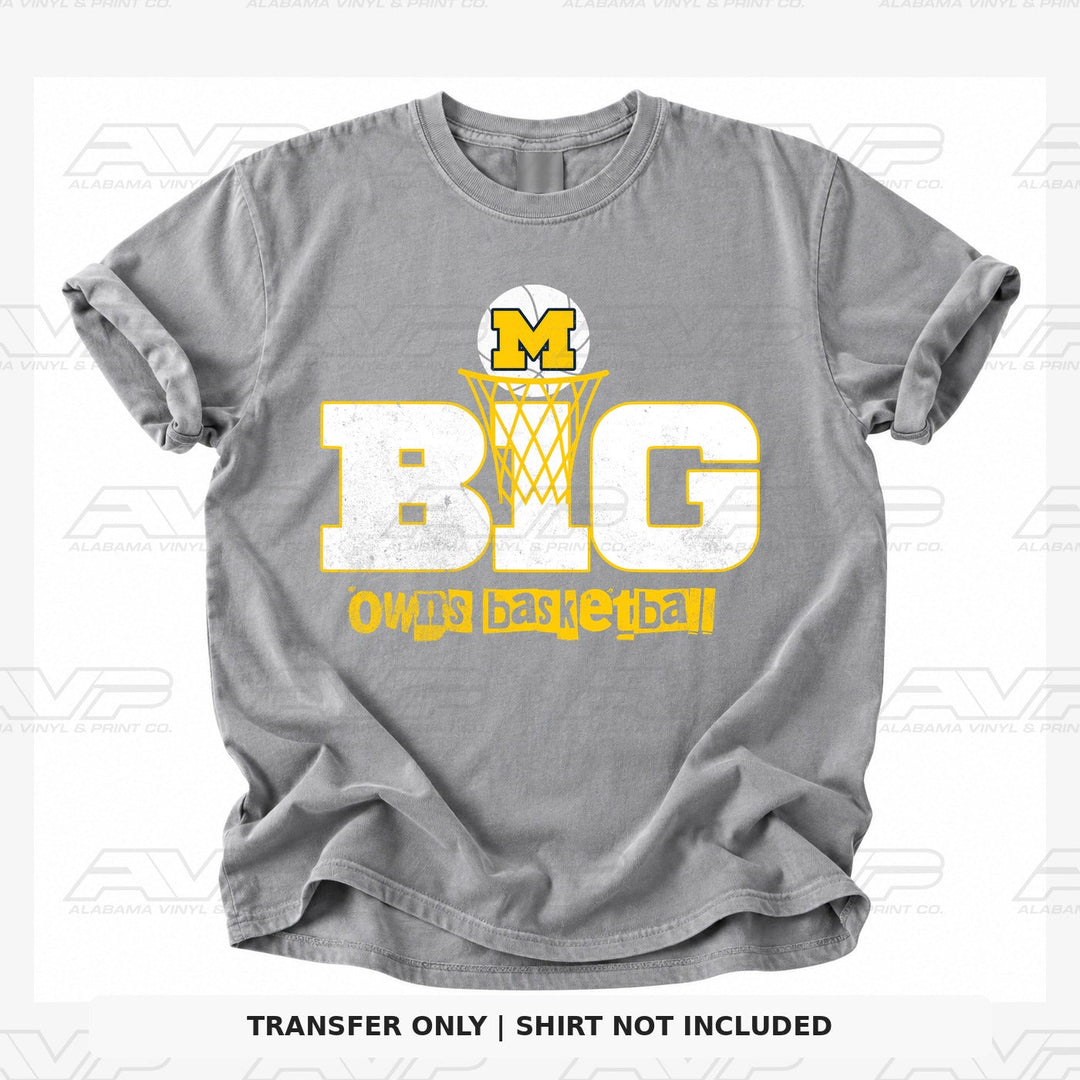 Michigan Big10 Alabama Vinyl