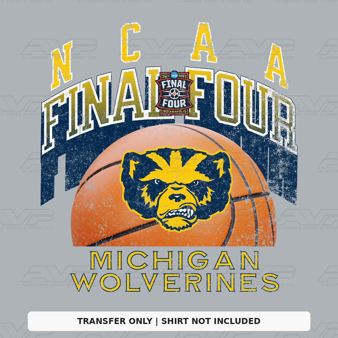 Michigan Final Four Alabama Vinyl