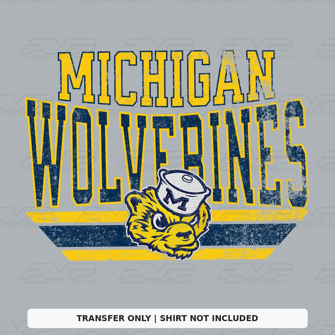 Michigan Wolverines Alabama Vinyl