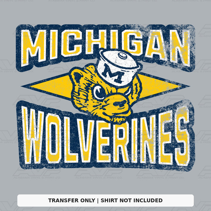 Michigan Wolverines Diamonds Alabama Vinyl