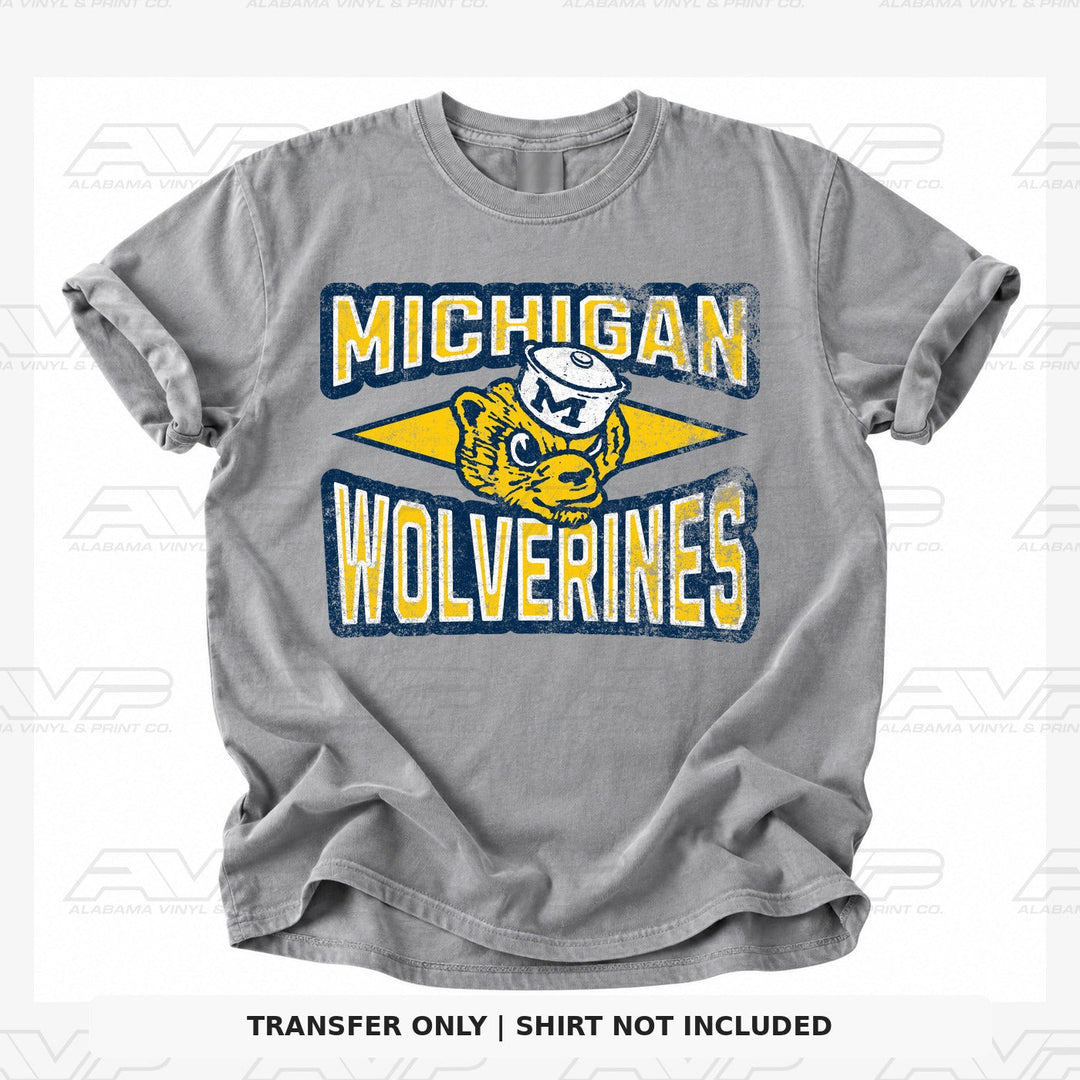 Michigan Wolverines Diamonds Alabama Vinyl