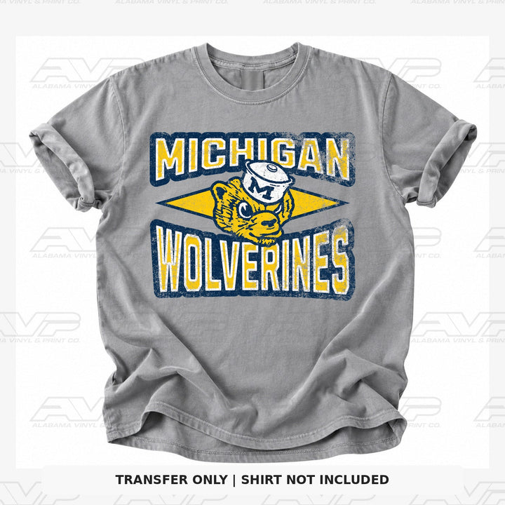 Michigan Wolverines Diamonds Alabama Vinyl