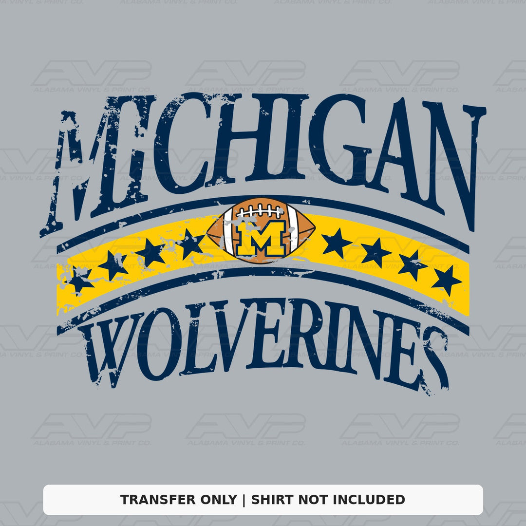 Michigan Wolverines FB Alabama Vinyl