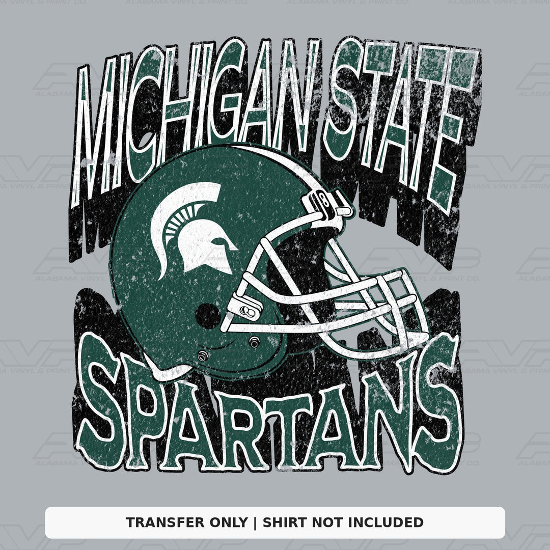Michigan State  Helmets & Heritage Alabama Vinyl