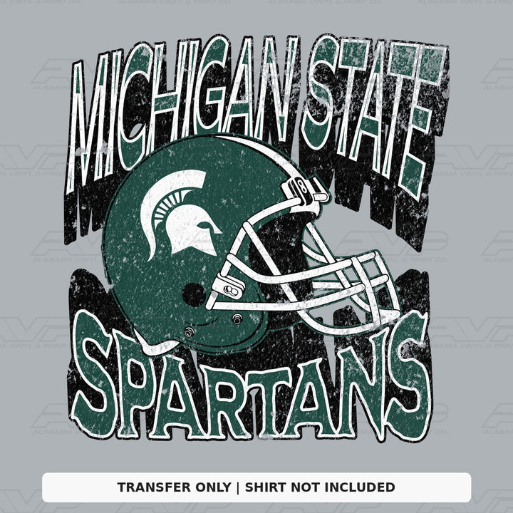 Michigan State  Helmets & Heritage Alabama Vinyl