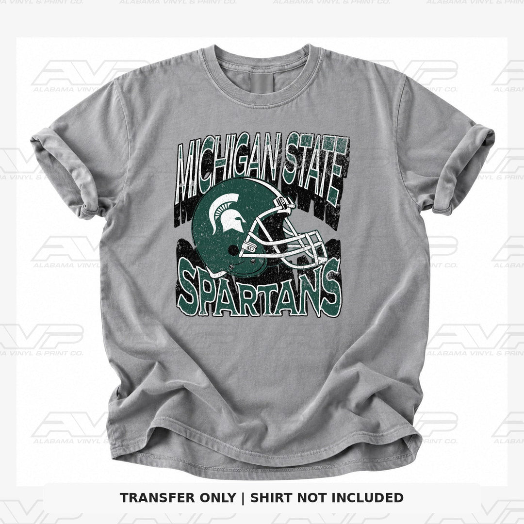 Michigan State  Helmets & Heritage Alabama Vinyl