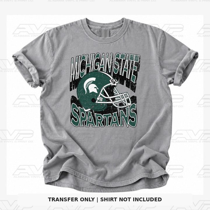 Michigan State  Helmets & Heritage Alabama Vinyl