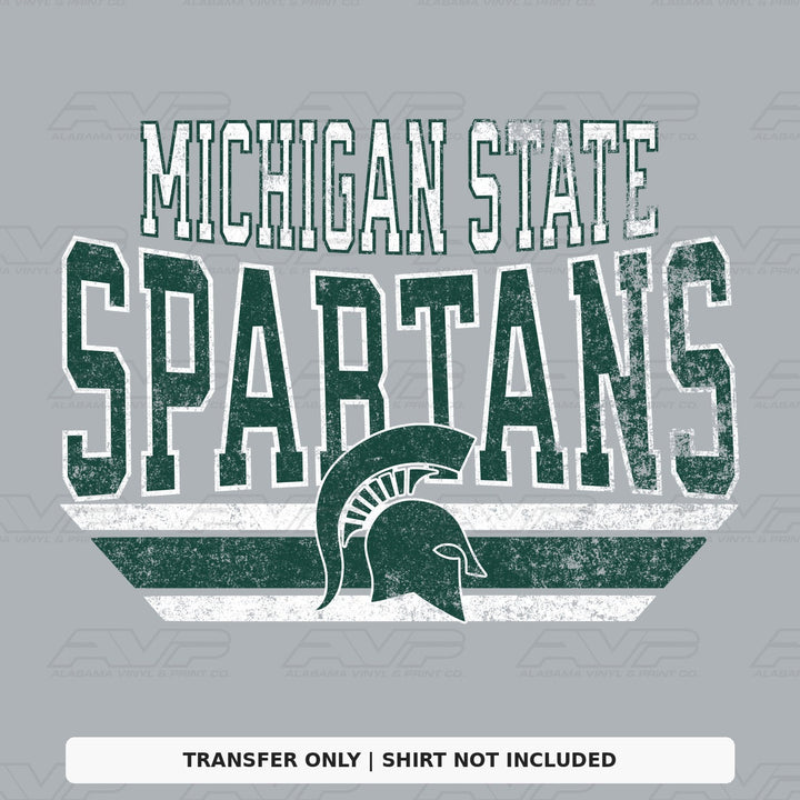 Michigan State Spartans Alabama Vinyl