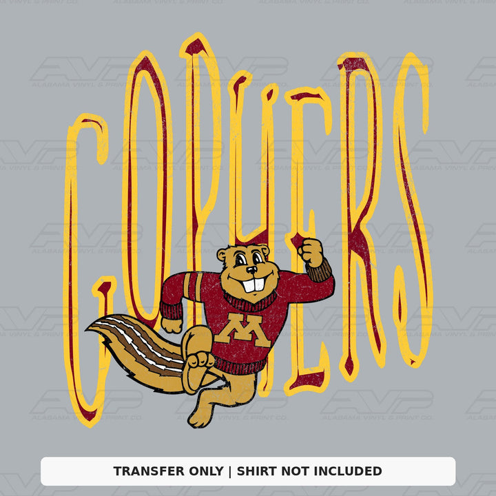 Minnesota Gophers Alabama Vinyl