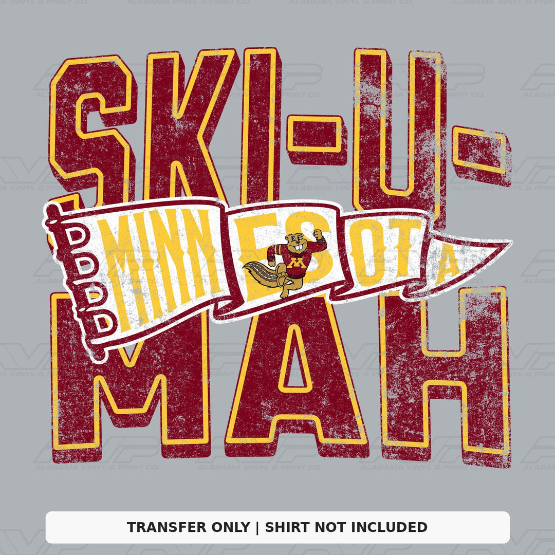 Minnesota Ski-u-Mah Alabama Vinyl