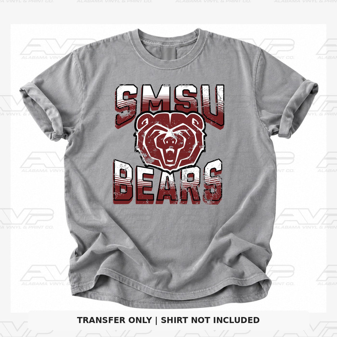SMSU Bears Alabama Vinyl