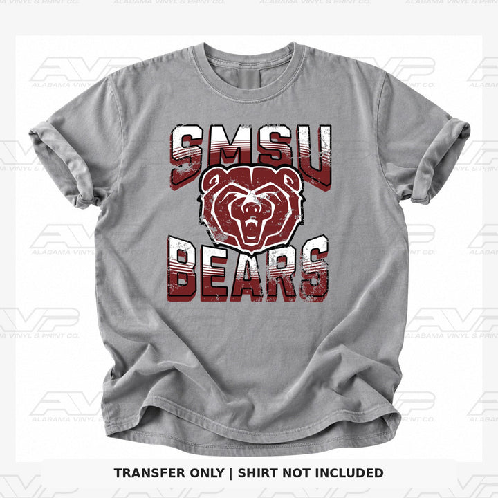 SMSU Bears Alabama Vinyl