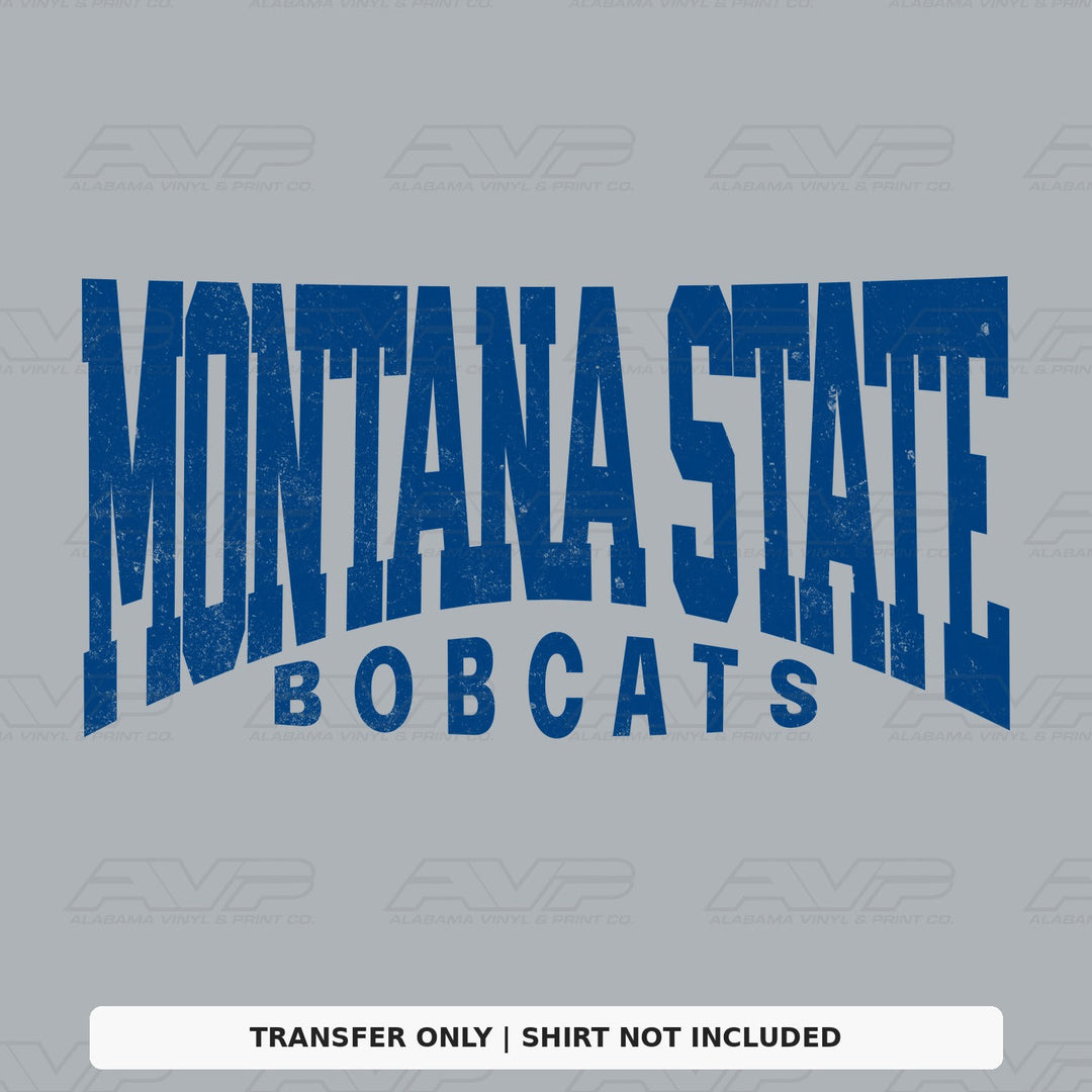Montana State Bobcats Alabama Vinyl
