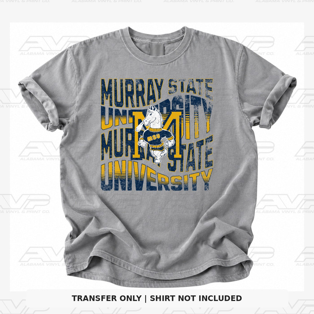 Murray State Wavey Alabama Vinyl