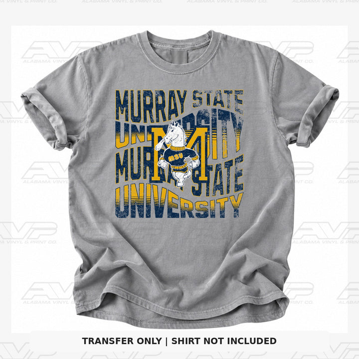 Murray State Wavey Alabama Vinyl
