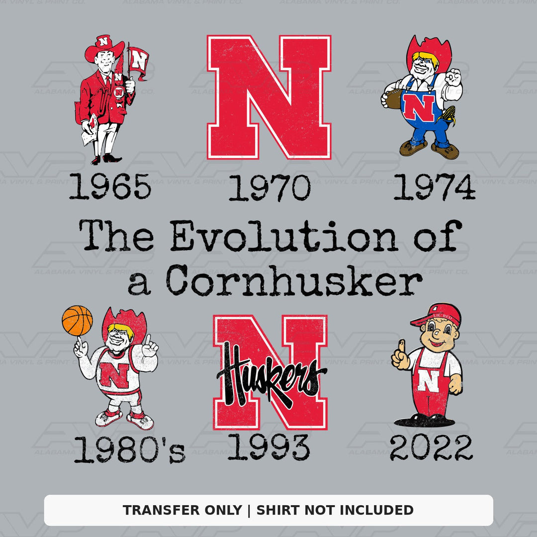Evolution of a Cornhusker Alabama Vinyl