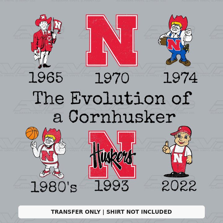 Evolution of a Cornhusker Alabama Vinyl
