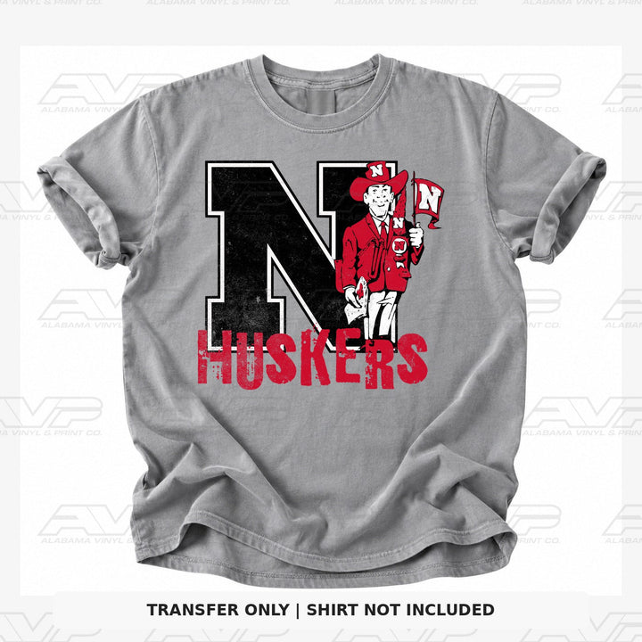 N Huskers Alabama Vinyl