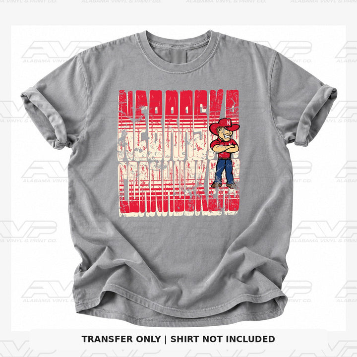 Nebraska Cornhuskers Alabama Vinyl