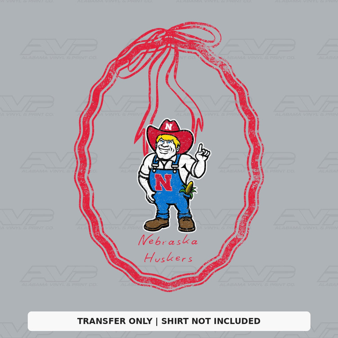 Nebraska Huskers Frame Alabama Vinyl