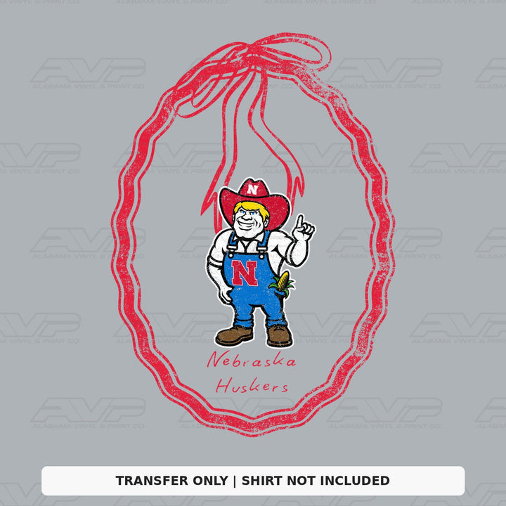 Nebraska Huskers Frame Alabama Vinyl