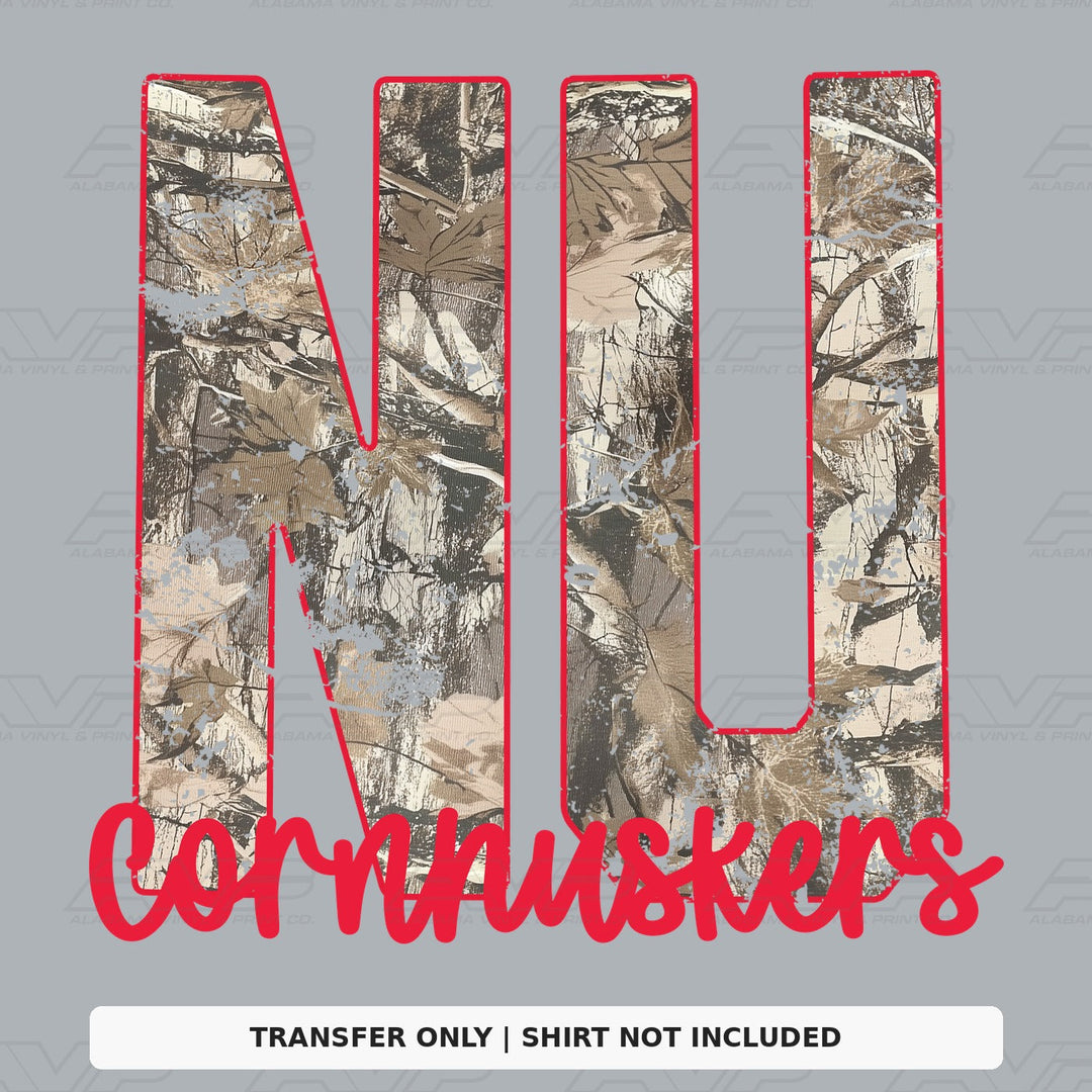 Nebraska Mossy Oak U Alabama Vinyl