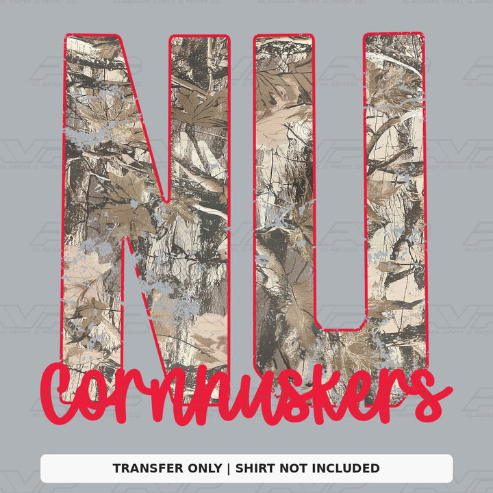 Nebraska Mossy Oak U Alabama Vinyl