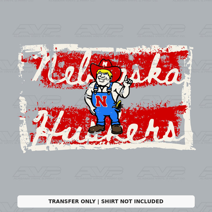 Nebraska Tattered & Torn Alabama Vinyl