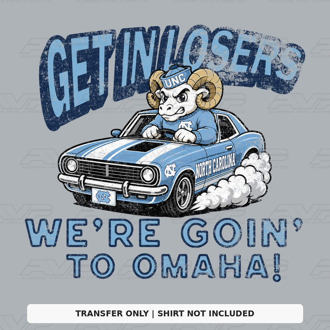 North Carolina - Get In Losers Alabama Vinyl