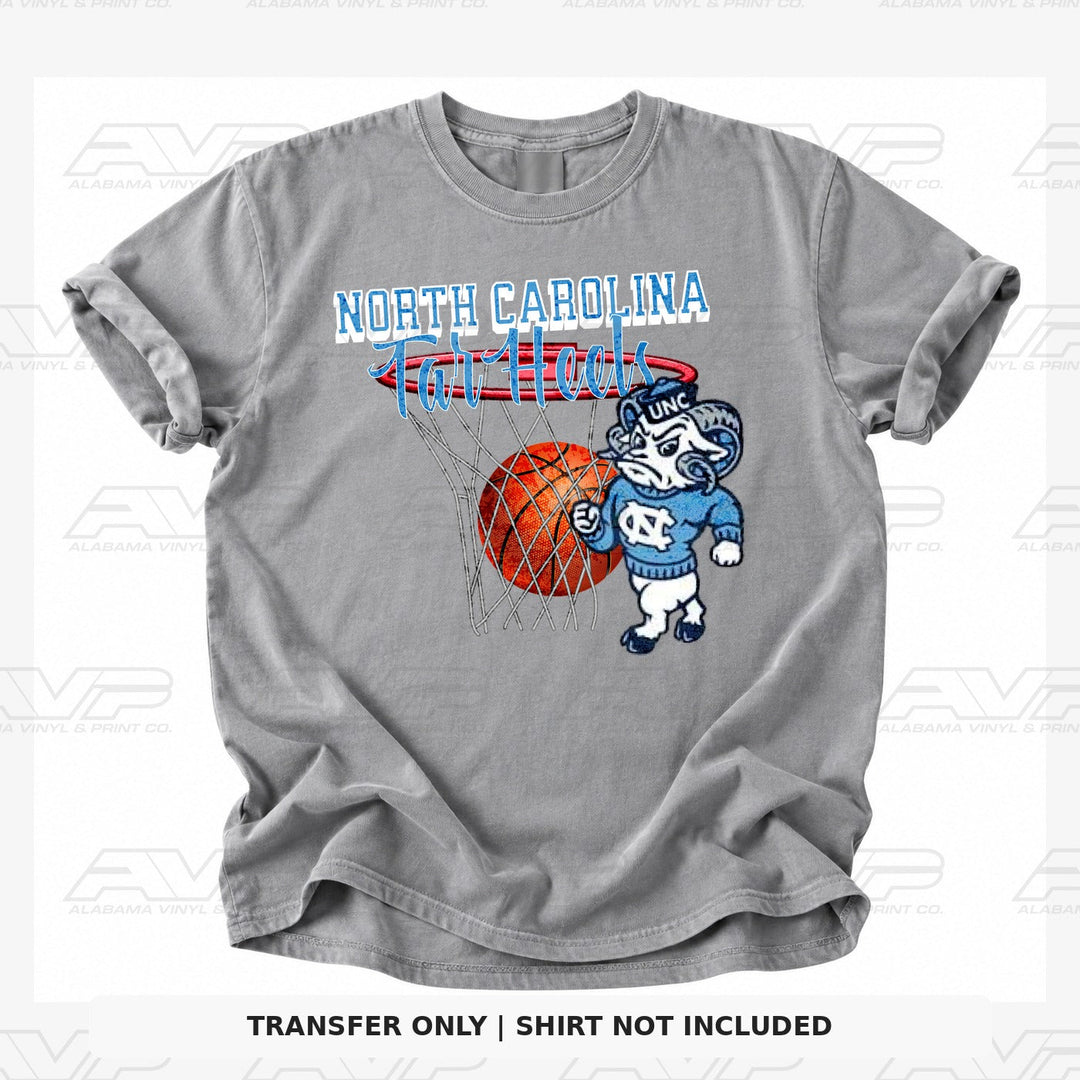 Tarheels Basketball Alabama Vinyl