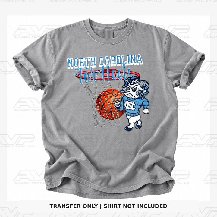 Tarheels Basketball Alabama Vinyl