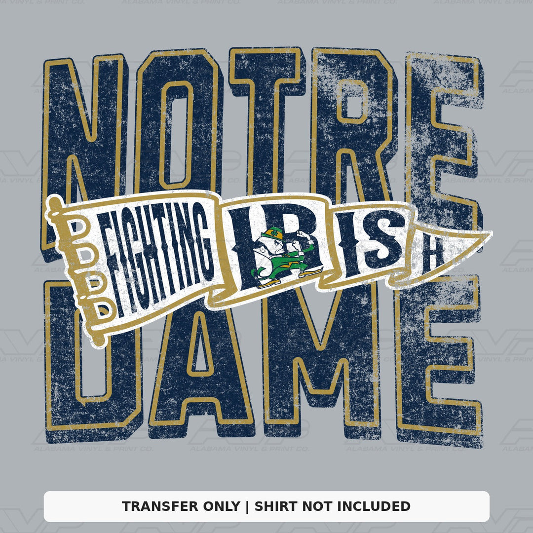 Notre Dame Fighting Irish Alabama Vinyl