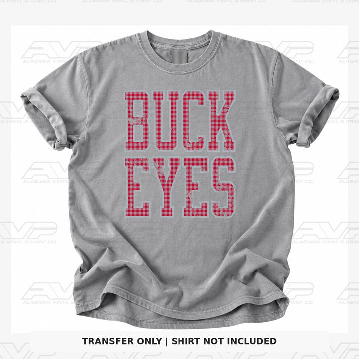 Ohio State Buckeyes Gingham U Alabama Vinyl
