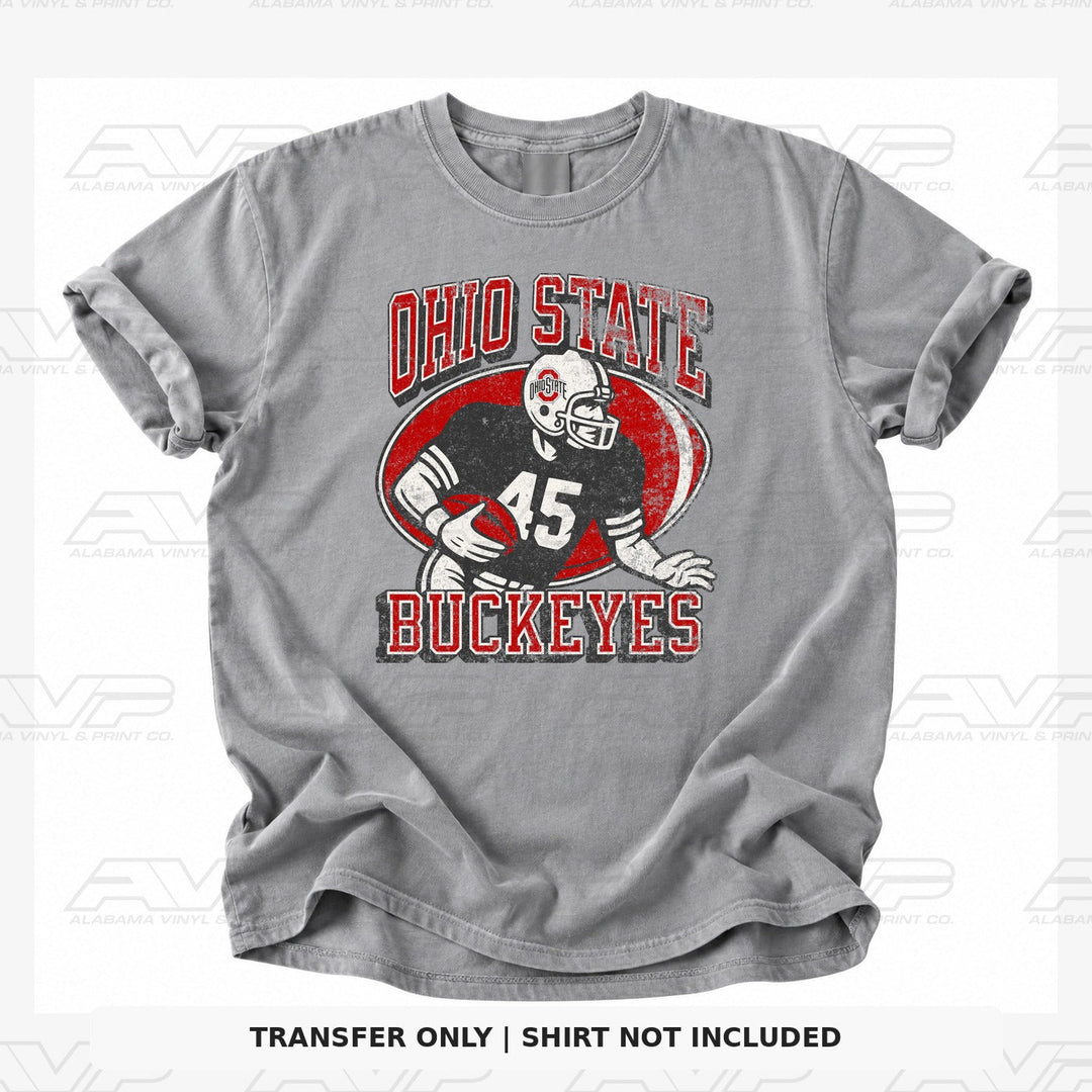 Ohio State Throwback FB Alabama Vinyl