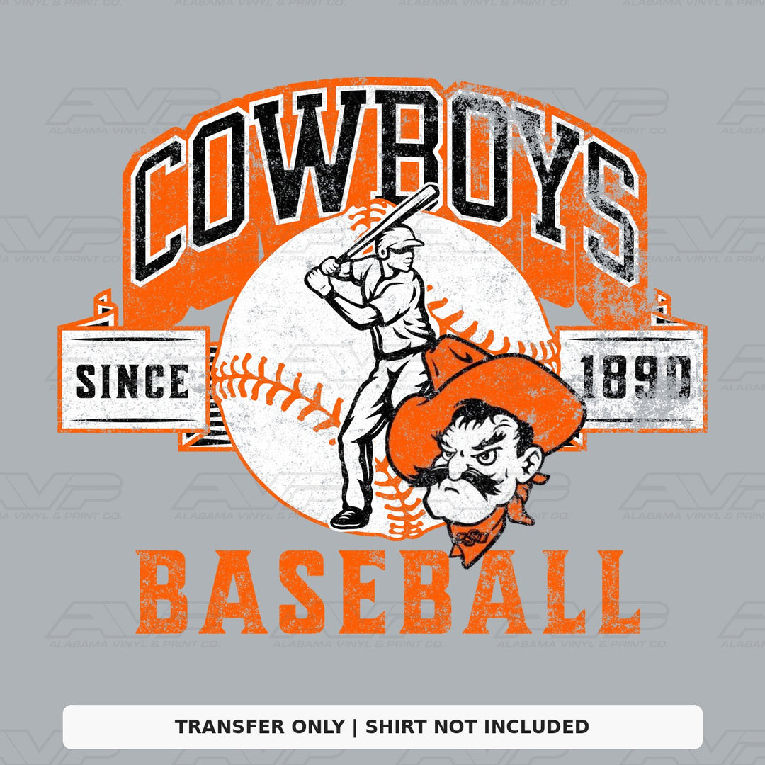 Oklahoma State Cowboys 1890 Alabama Vinyl