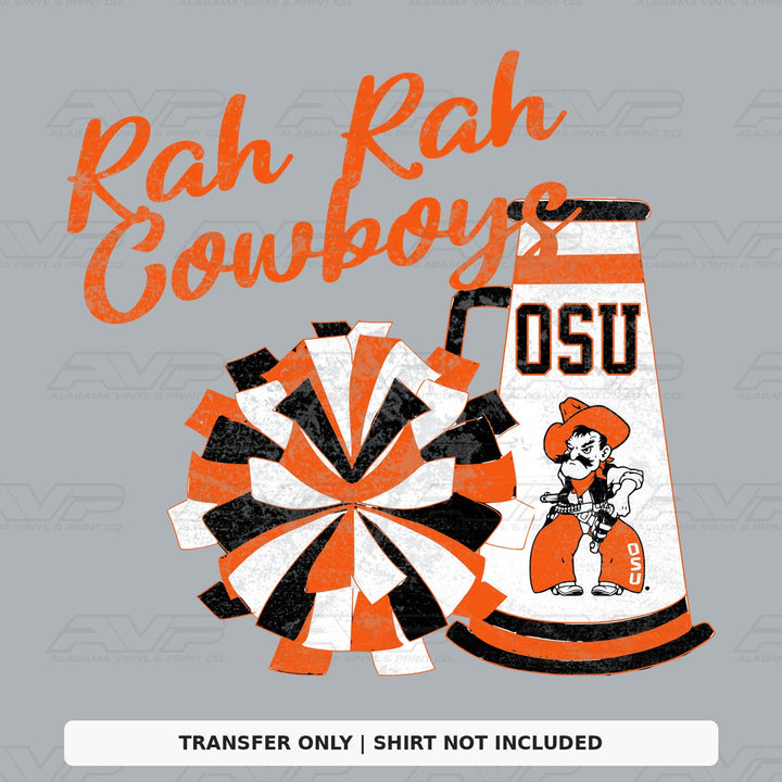 Rah Rah Cowboys Alabama Vinyl