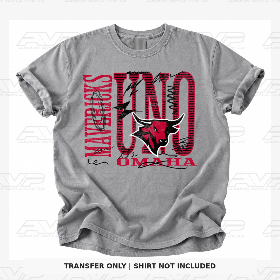 UNO Mavericks Omaha Alabama Vinyl
