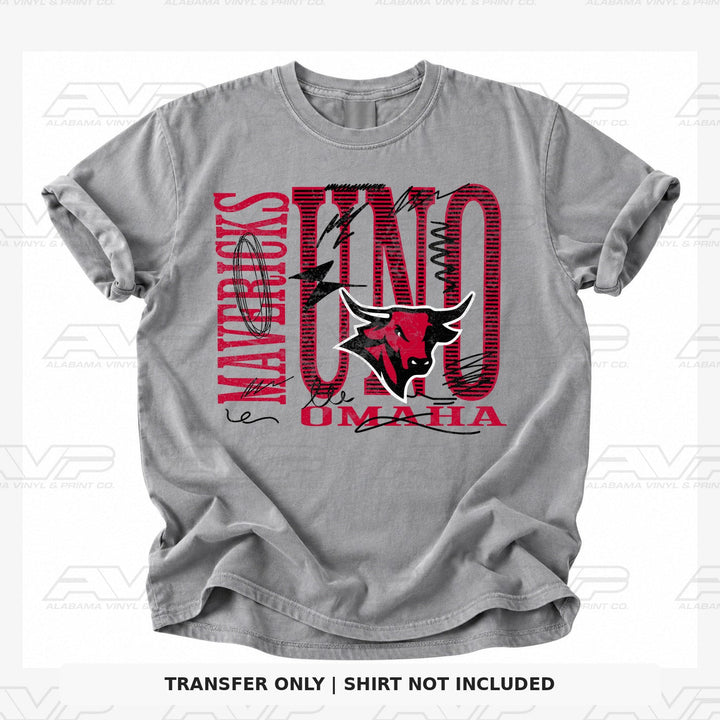 UNO Mavericks Omaha Alabama Vinyl