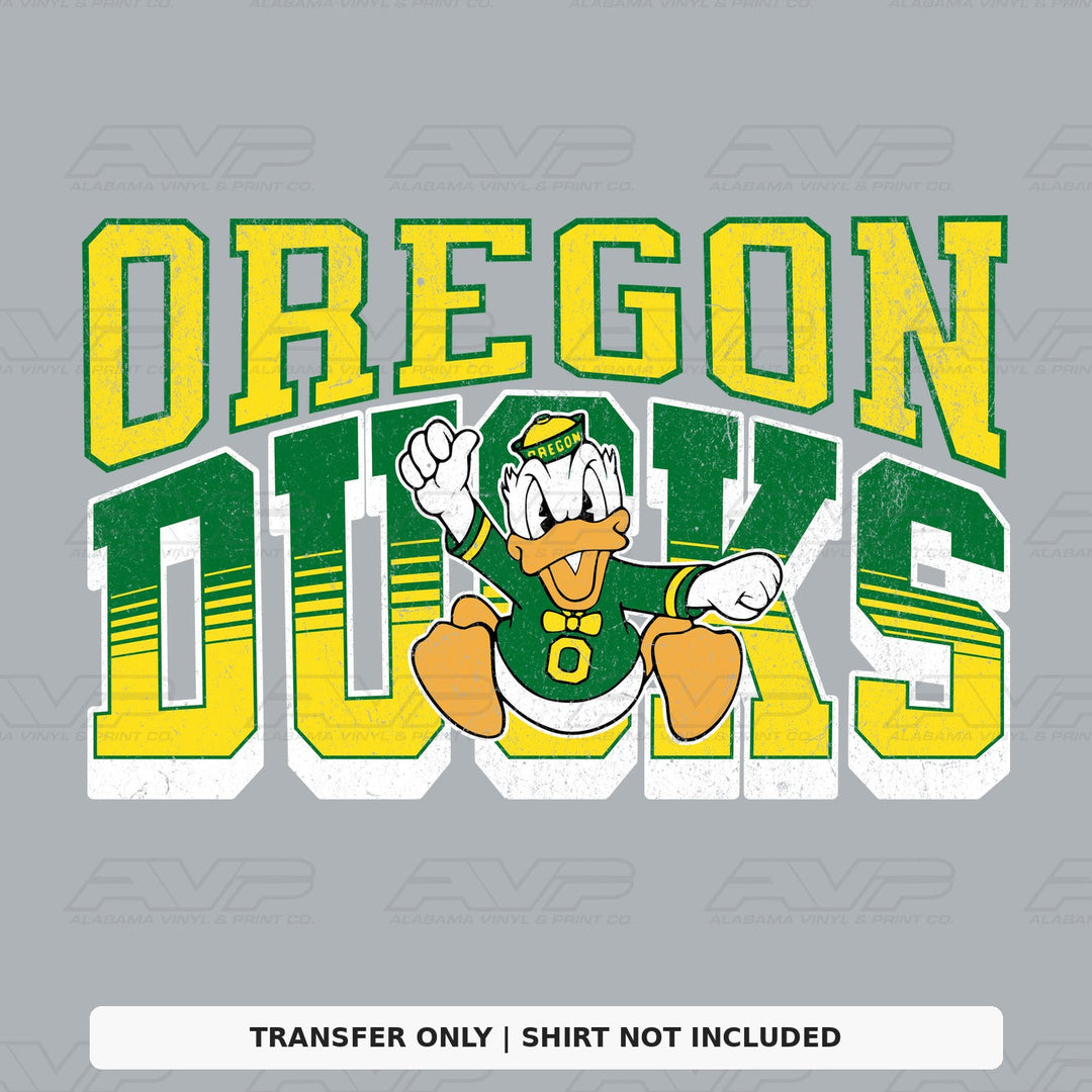 Oregon Ducks Alabama Vinyl