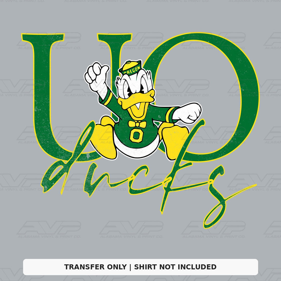 Oregon Ducks Alabama Vinyl
