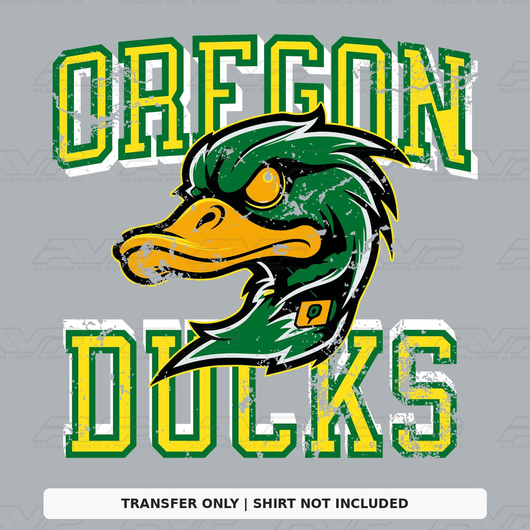 Oregon Ducks Duck with Bill Alabama Vinyl