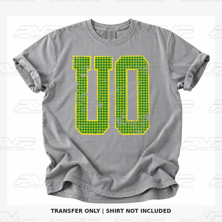 Oregon Gingham U Alabama Vinyl
