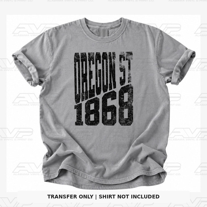 Oregon State Established 1868 Alabama Vinyl