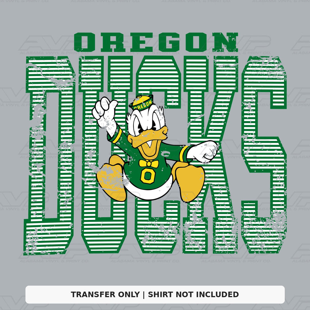 Oregon Stripes Alabama Vinyl