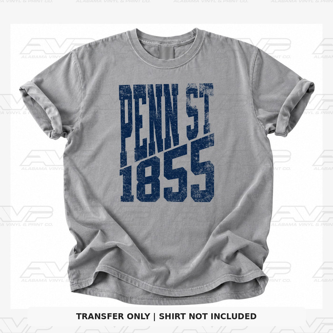 Penn St 1855 Established Alabama Vinyl