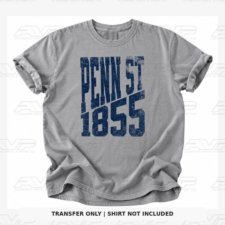 Penn St 1855 Established Alabama Vinyl