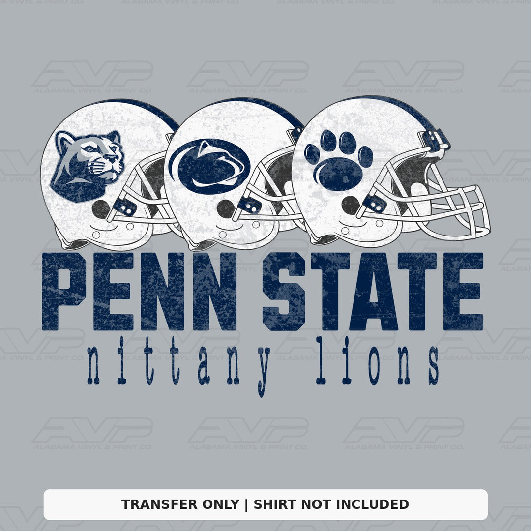 Penn State Football Helmets Alabama Vinyl