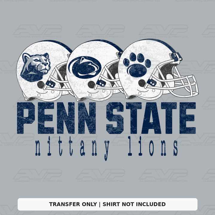 Penn State Football Helmets Alabama Vinyl