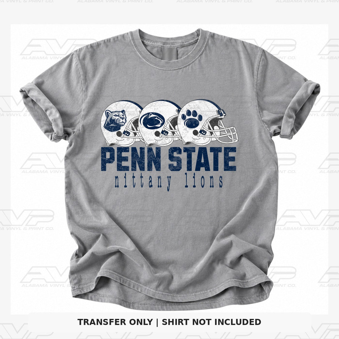 Penn State Football Helmets Alabama Vinyl