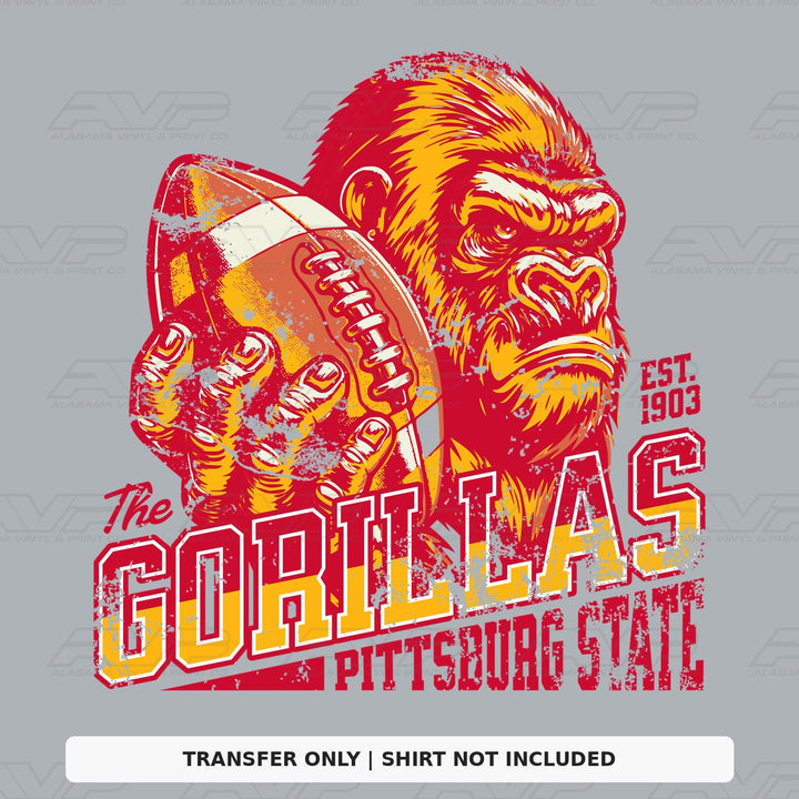 Pitt State Gorillas Alabama Vinyl